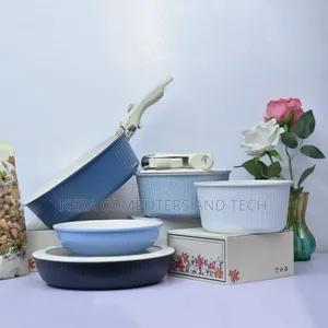 Riovarm Induction Pots and Pans Set With Removable Handles