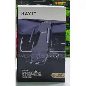 Havit W3034 Car Wireless Charger and Phone Holder