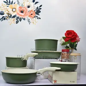 12pc Ceramic Detachable Fashionable Cookware Pots Set at 9999