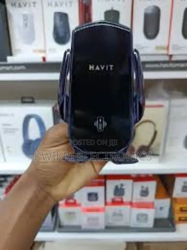 Havit W3034 Car Wireless Charger and Phone Holder