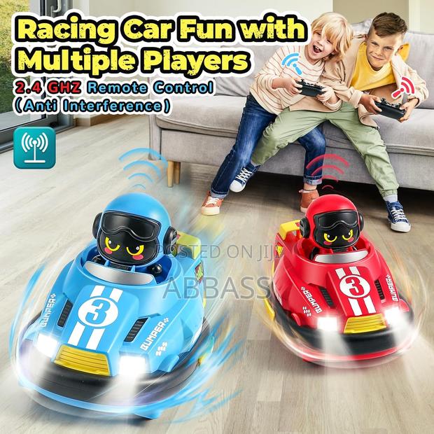 2-Player Rc Bumper Cars – Ejectable Drivers Lights - thumbnail 7