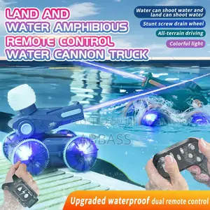 Amphibious Rc Stunt Car Boat – 4wd 360° Gesture Control