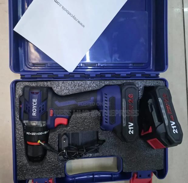 Royce 21v Brushless Cordless Drill. - main view