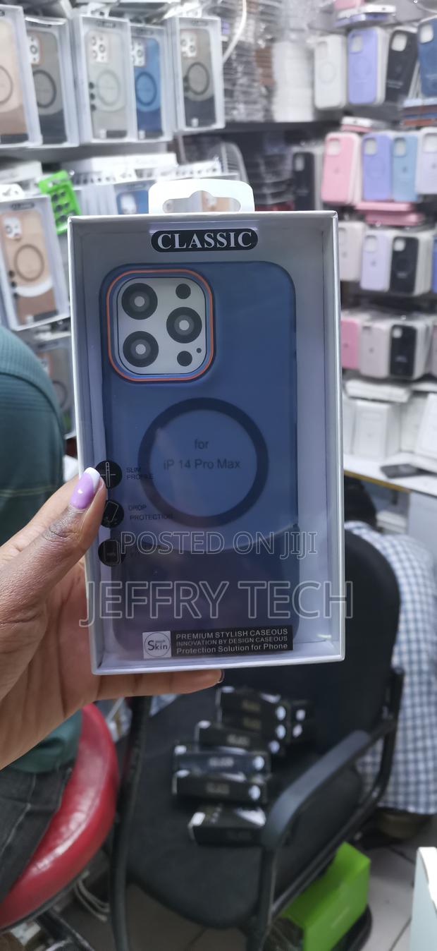 Dteck iPhone 14 Pro Max Compatible With Magsafe Translucent Matte Case - thumbnail 2