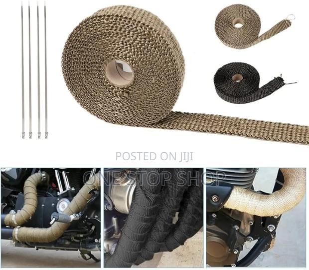 Titanium Exhaust Heat Insulation Wrap - main view