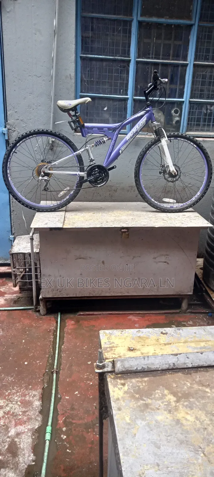 Ex Uk Size 26 Dunlop Double Suspension Bike, Disc Brakes