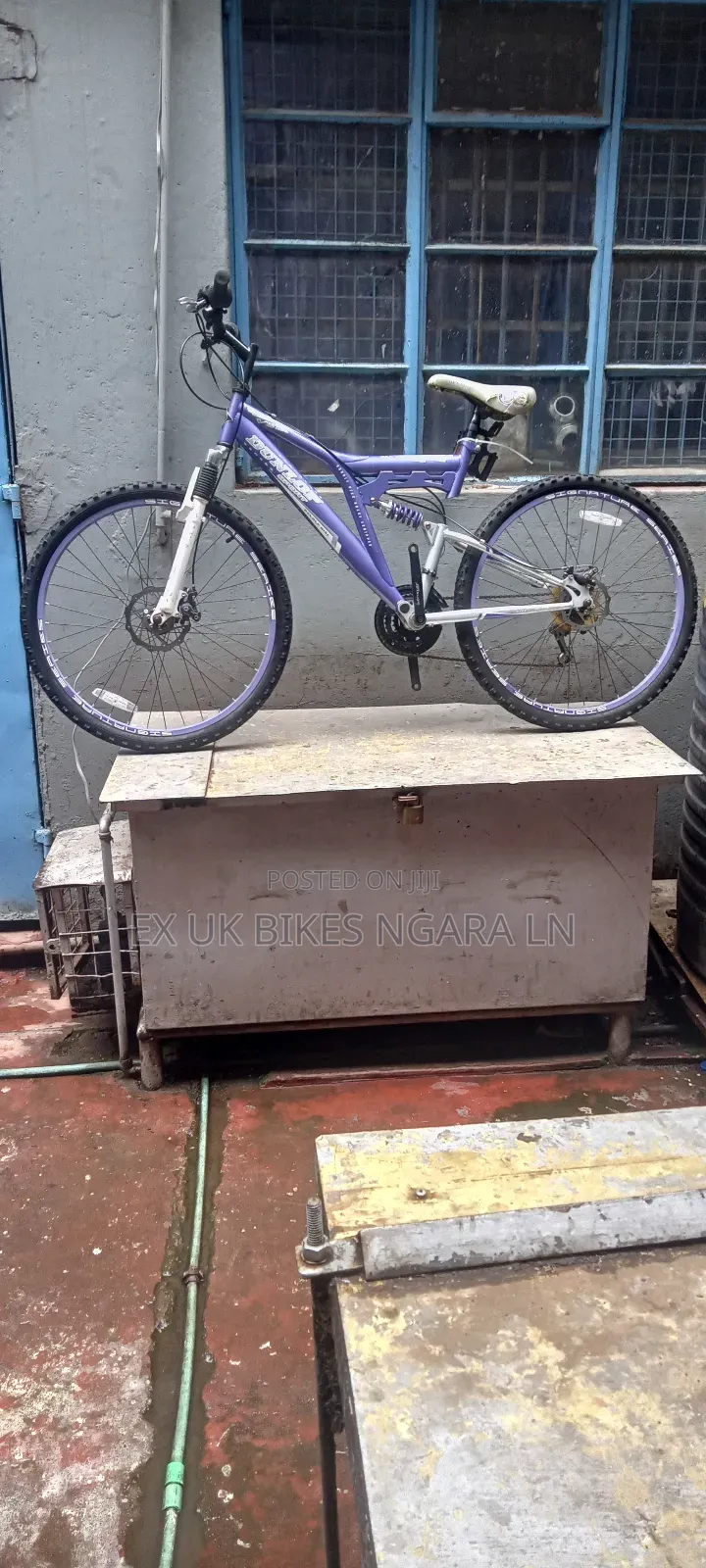 Ex Uk Size 26 Dunlop Double Suspension Bike, Disc Brakes