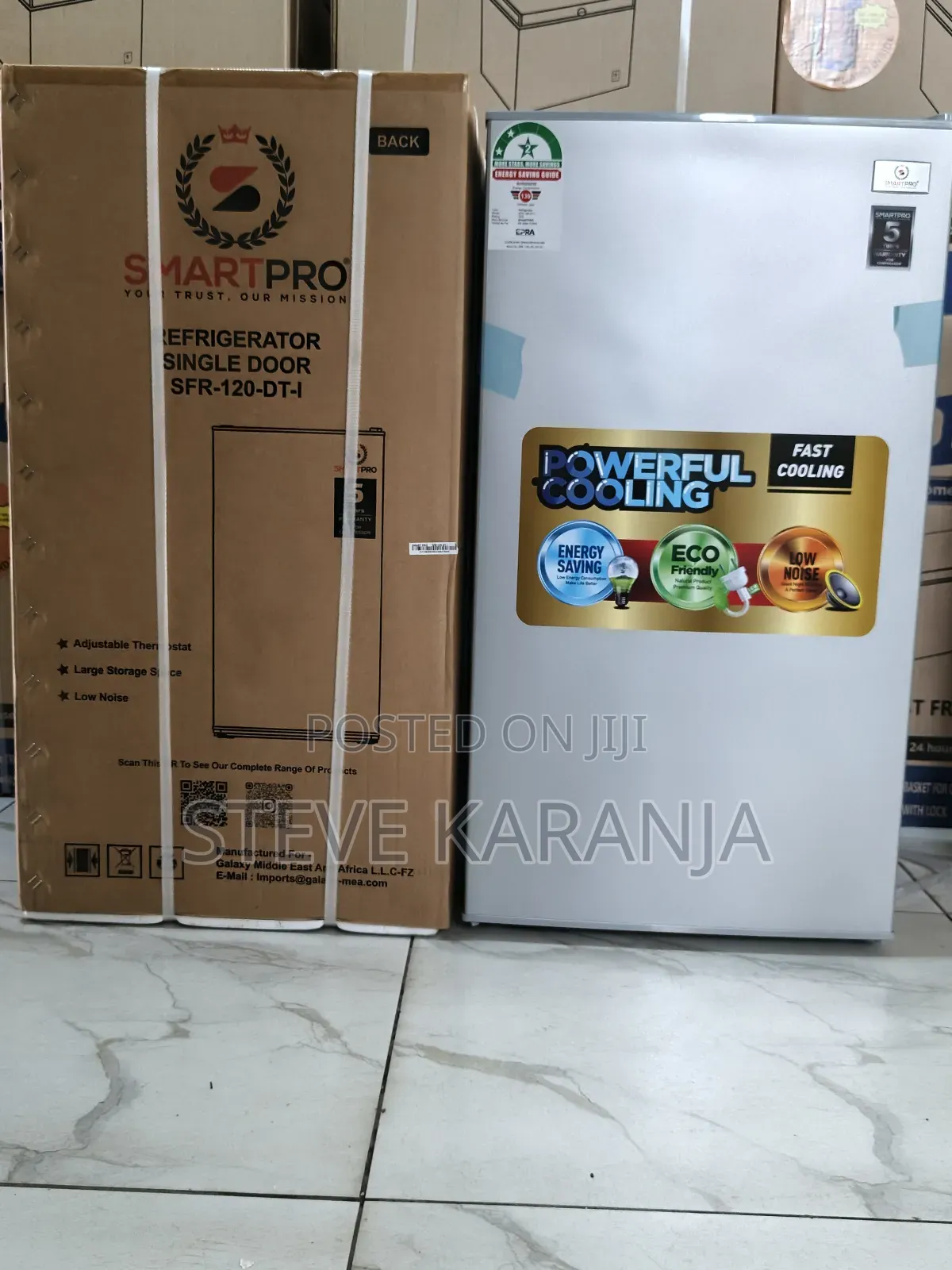 Smartpro Single Door Fridge 92l Capacity