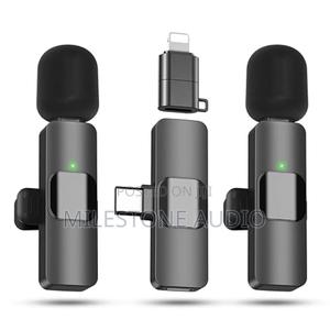 Amasda 2 Pack Wireless Lavalier Microphone With Charging Case - thumbnail 2