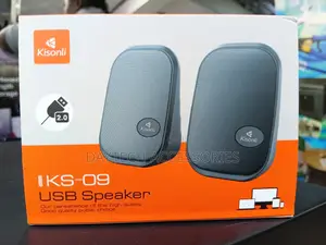 Kisonli Ks-09 Usb Multimedia Speaker for Laptop and Desktop