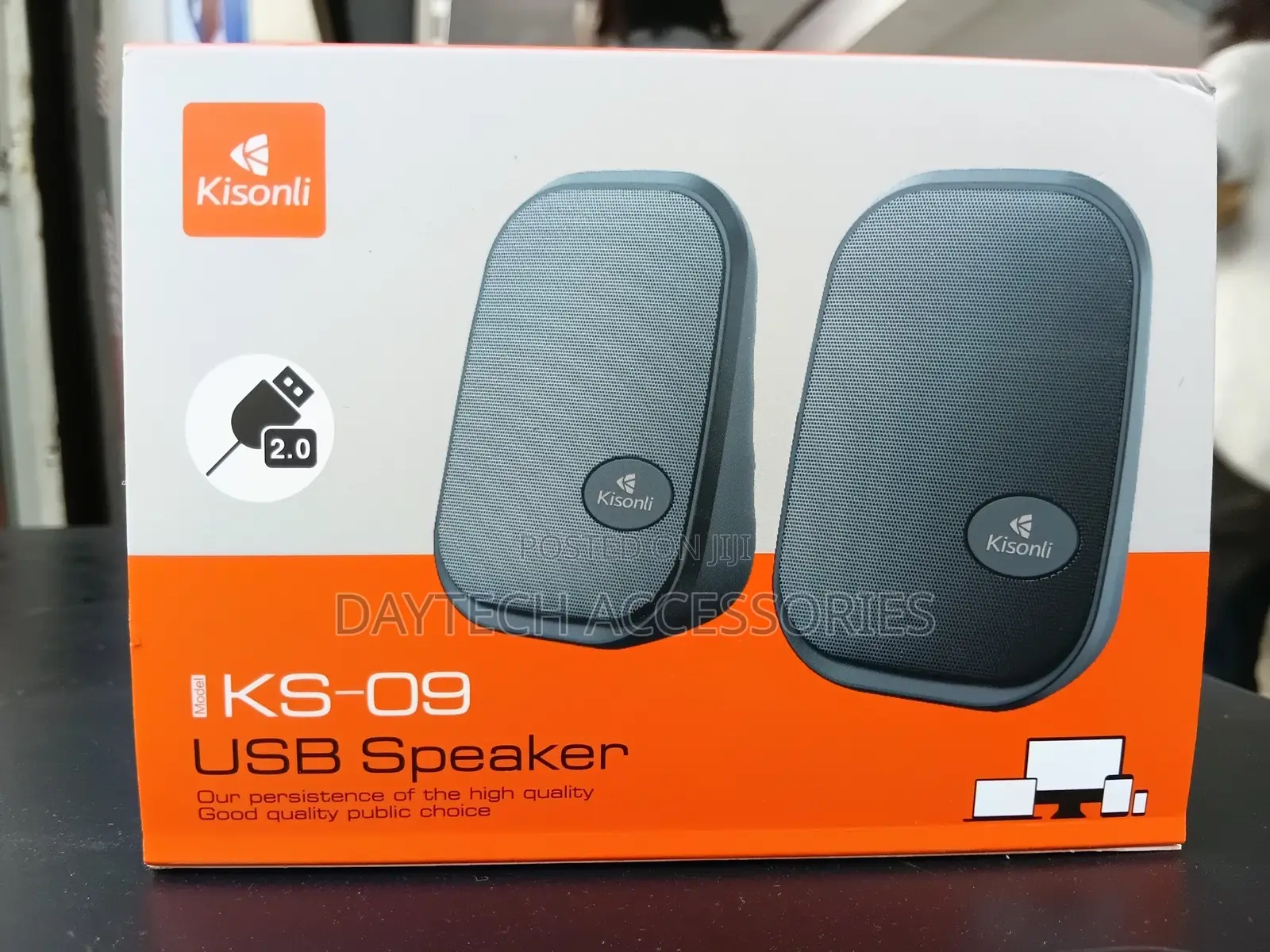 Kisonli Ks-09 Usb Multimedia Speaker for Laptop and Desktop