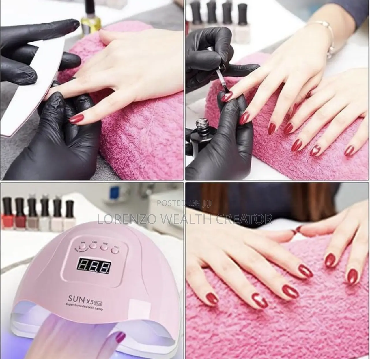 Nail Gel Polish Lamp Light for Salon 150 Watts