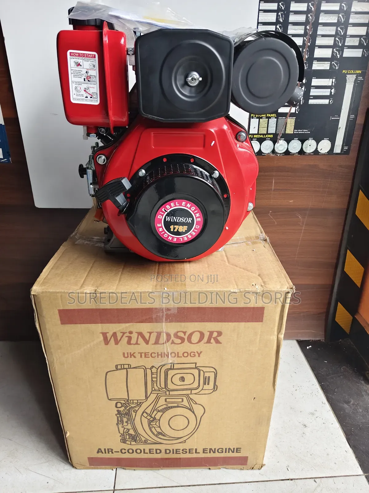 178f Air Cooled Single Cylinder Diesel Engine