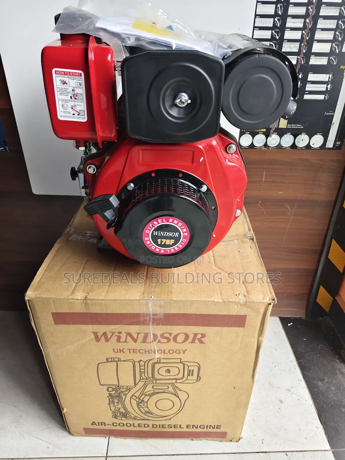 178f Air Cooled Single Cylinder Diesel Engine