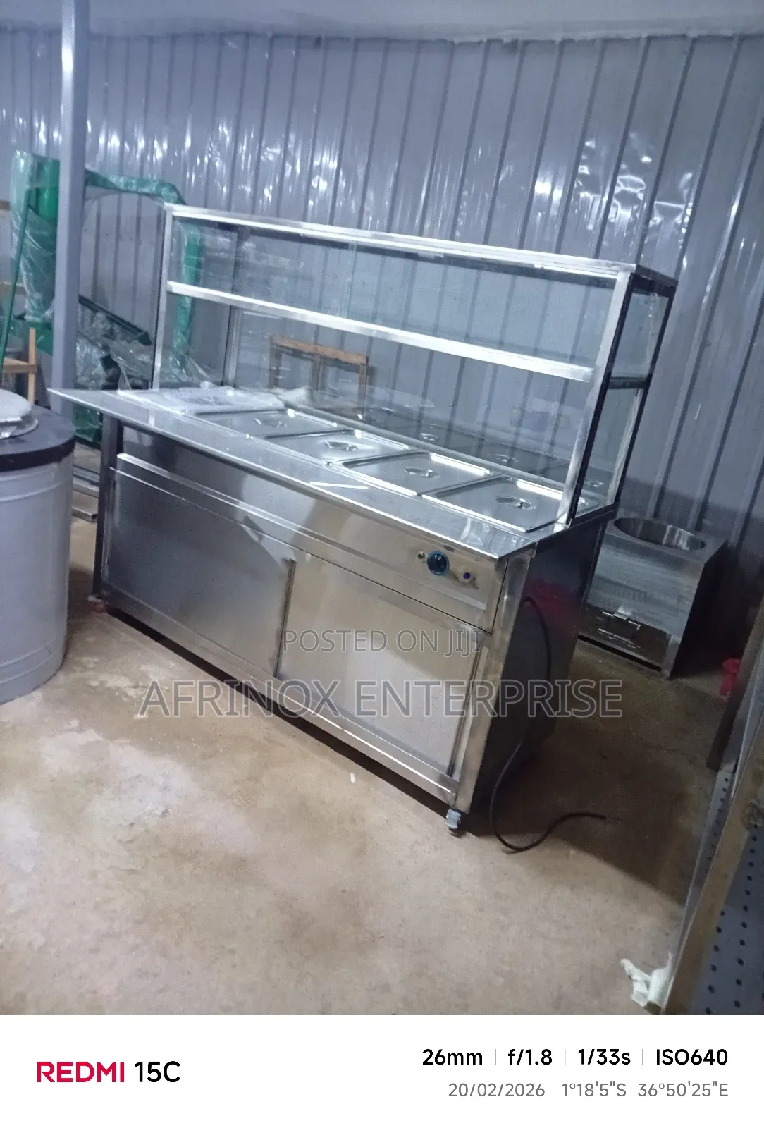 Food Display Baine Marine With Shelves
