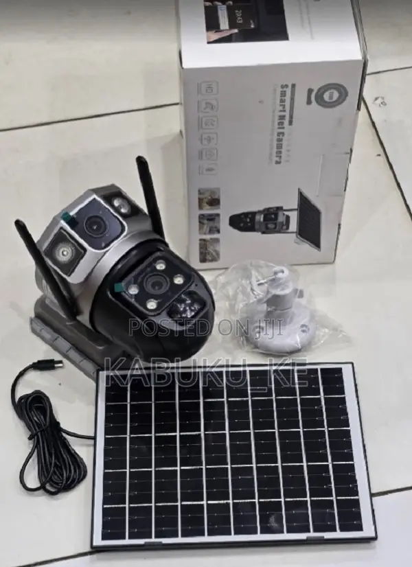 V380 4g Dual Lens Solar Sim Card Camera