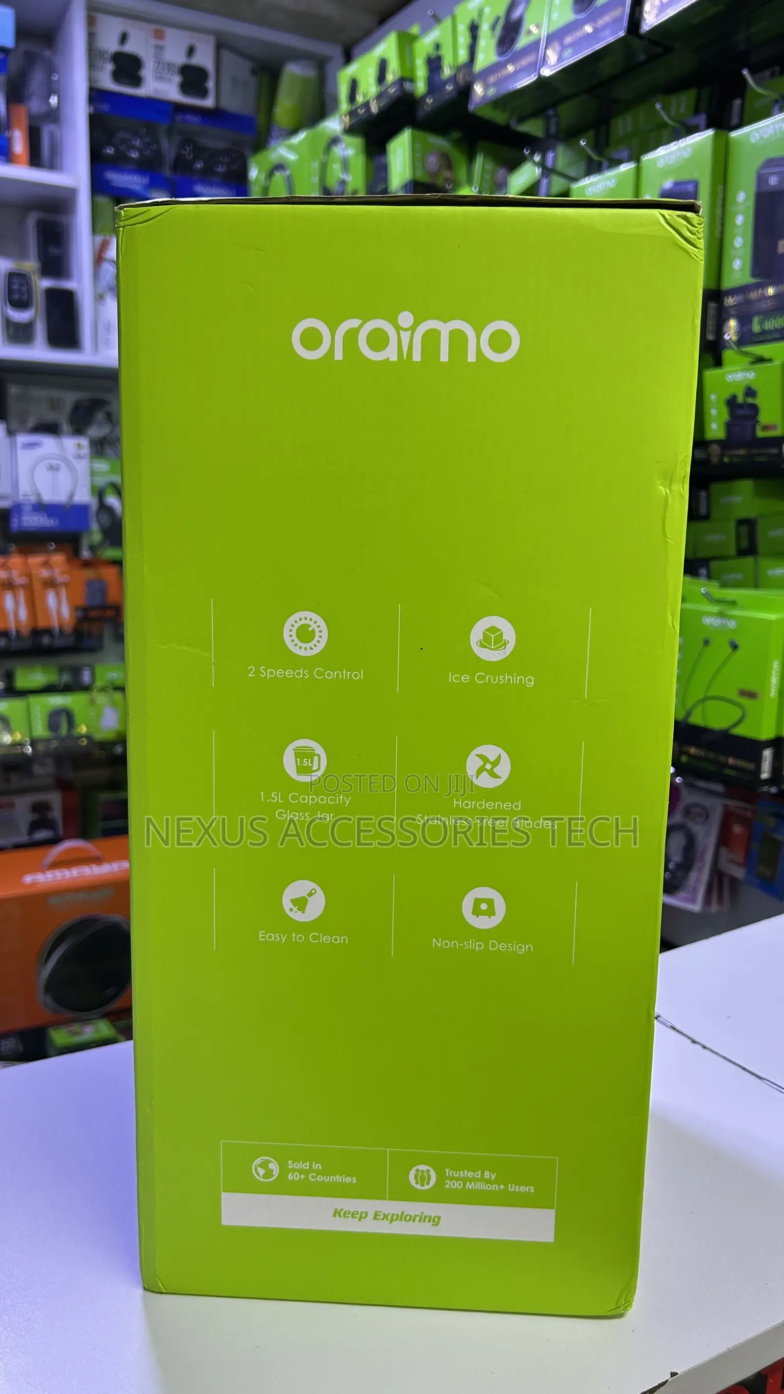 Oraimo Blender Price in Kenya – Oh-B1 Smart 2l Kitchen Blender