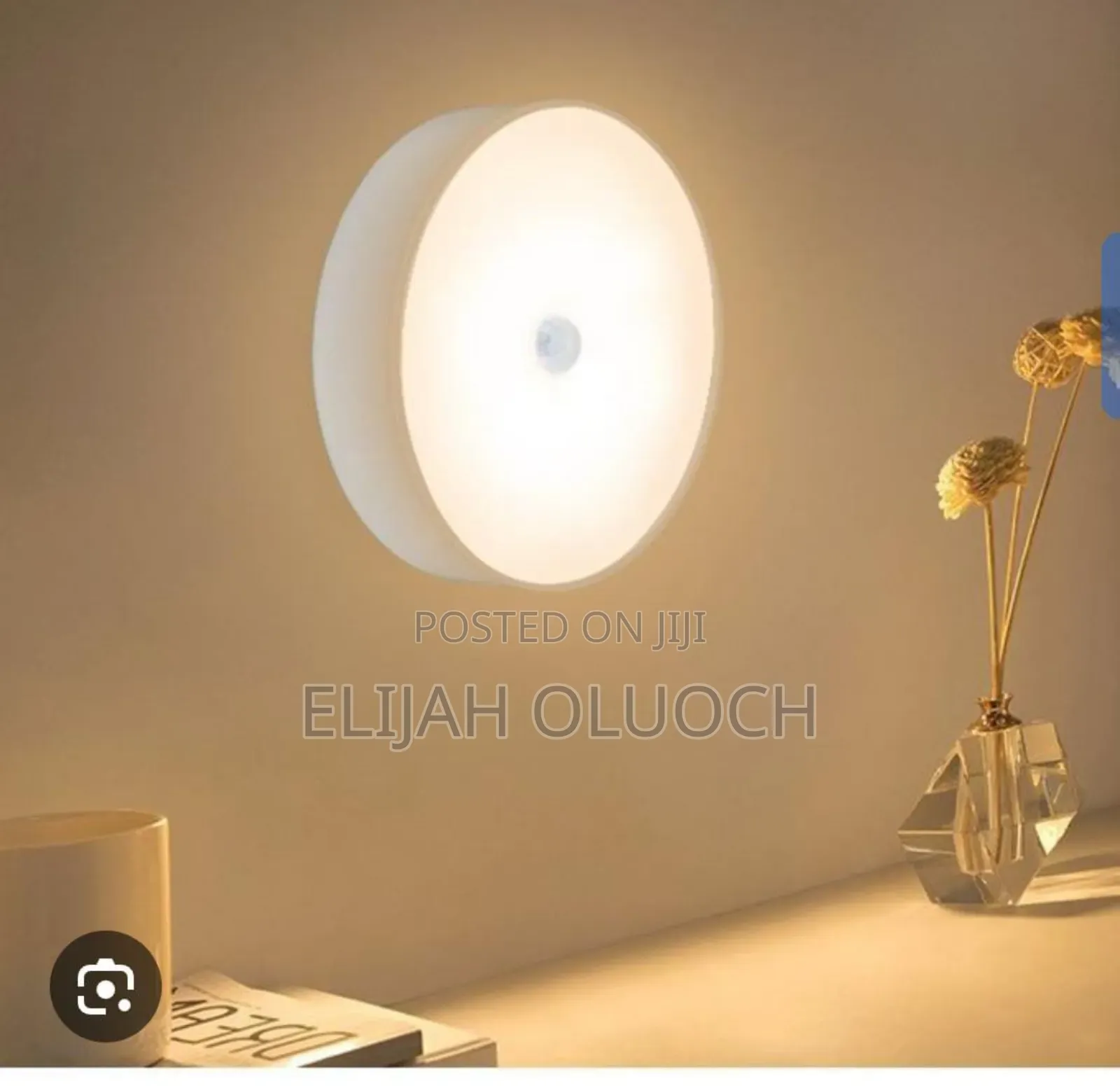 Motion Sensor Night Light With Magnetic Sticker
