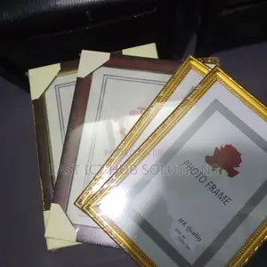 Pure White And Black Photo Frames