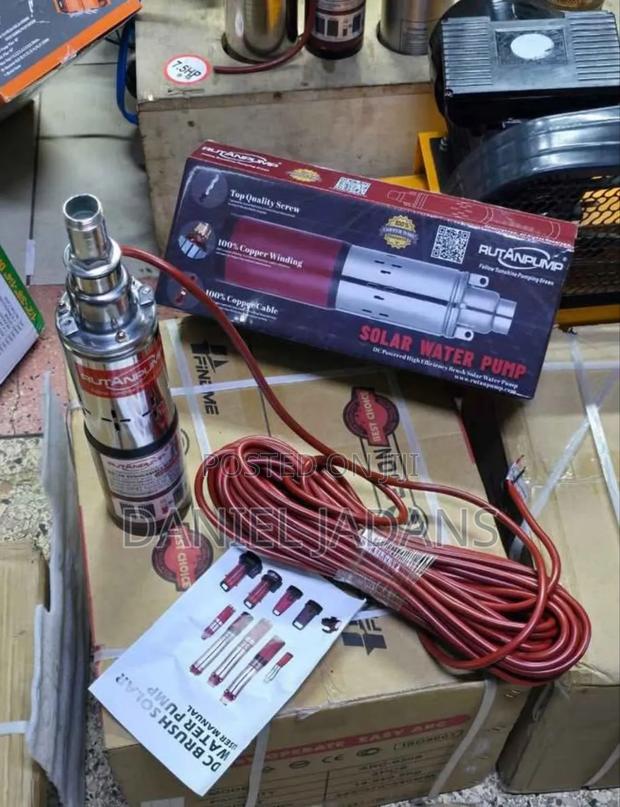 New Affordable/Solar Submersible Water Pump 50m