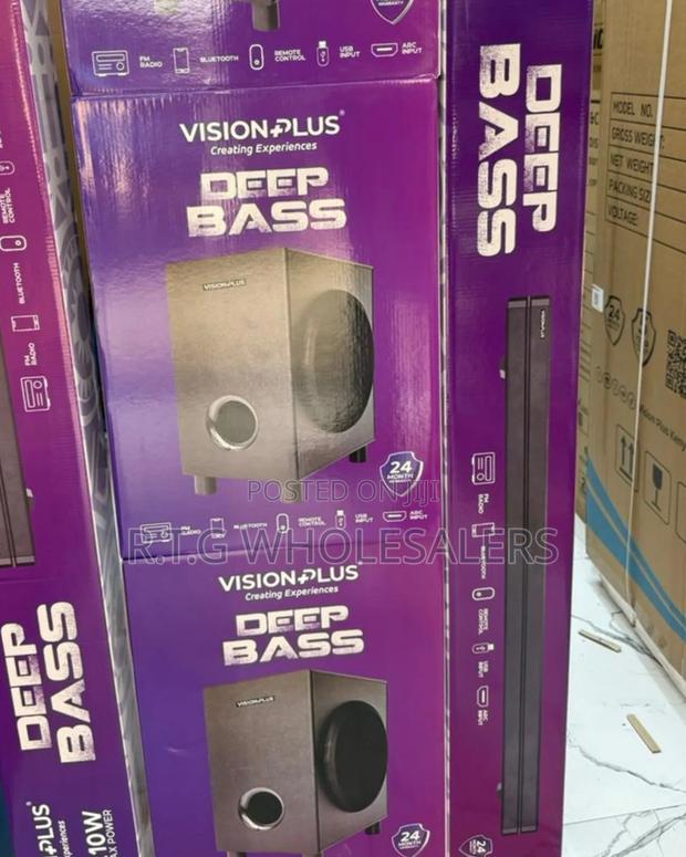 Vp2120 Vision Plus Sound Bar – Clear Deep Bass