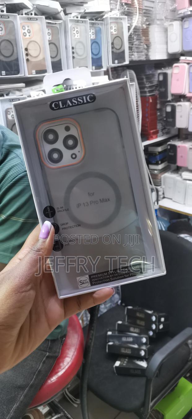 Telaso iPhone 13 Pro Max Magsafe Translucent Matte Back Slim Fit Case - main view