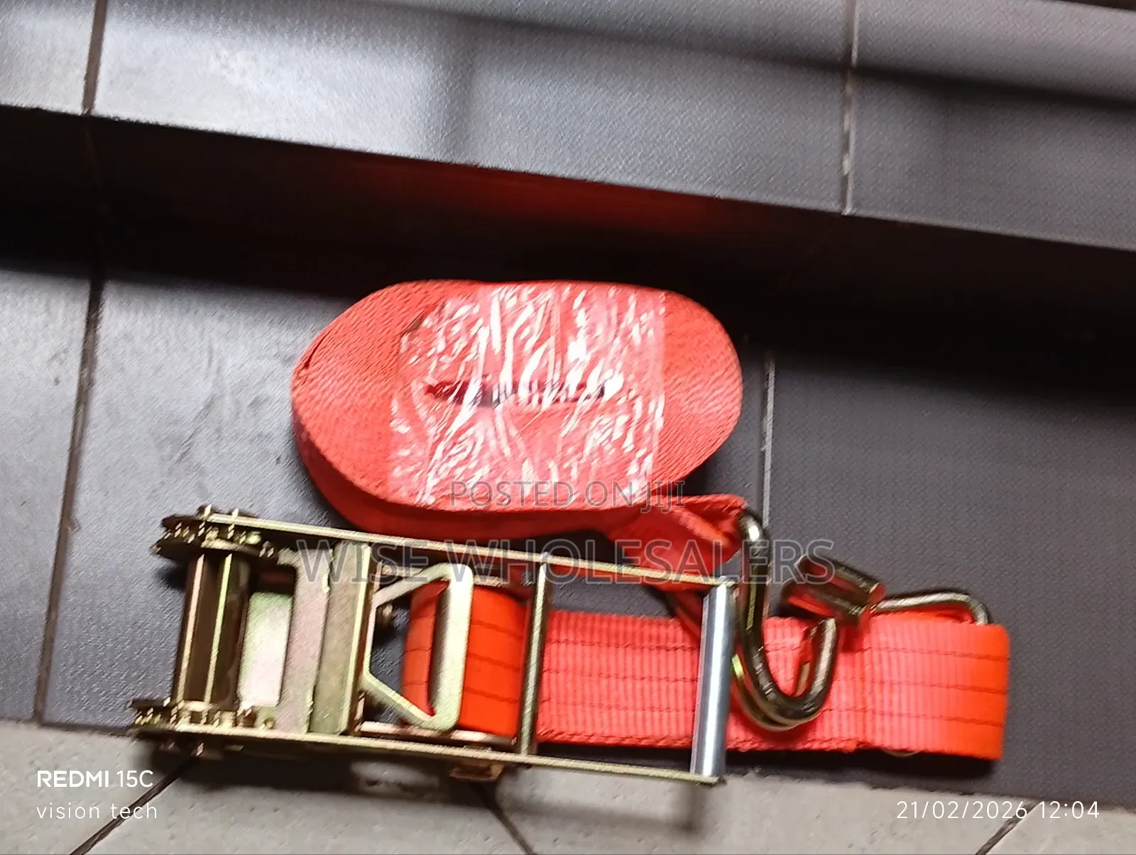 Heavy Duty Ratchet Tie Down Strap