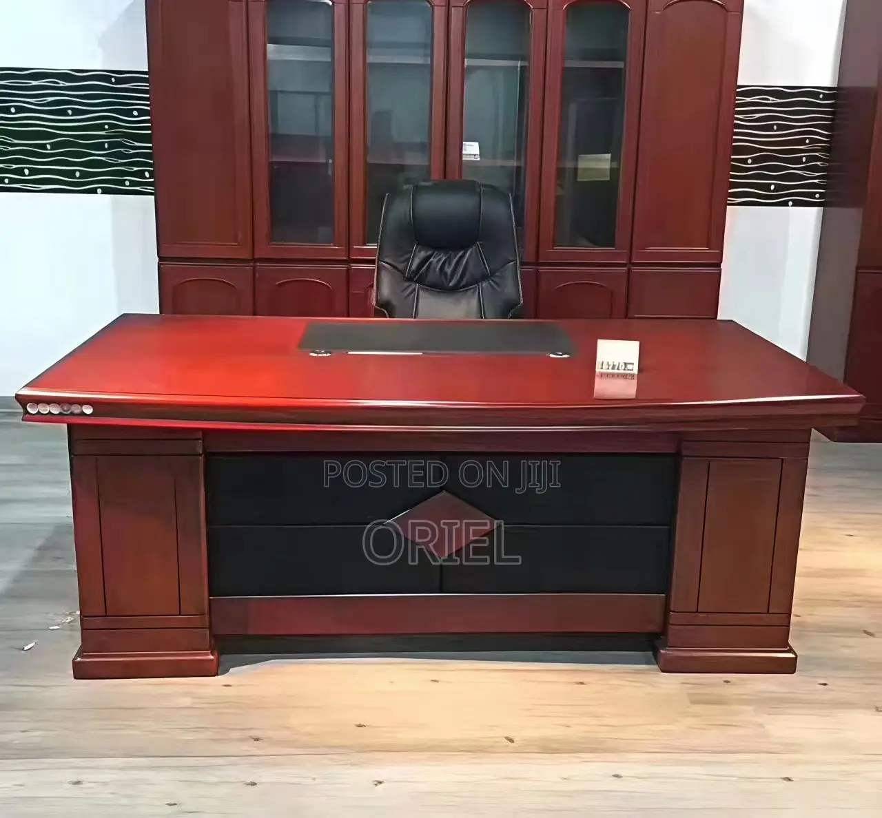 Office Desk : Executive L-Shaped Office Assistant Manager Desk