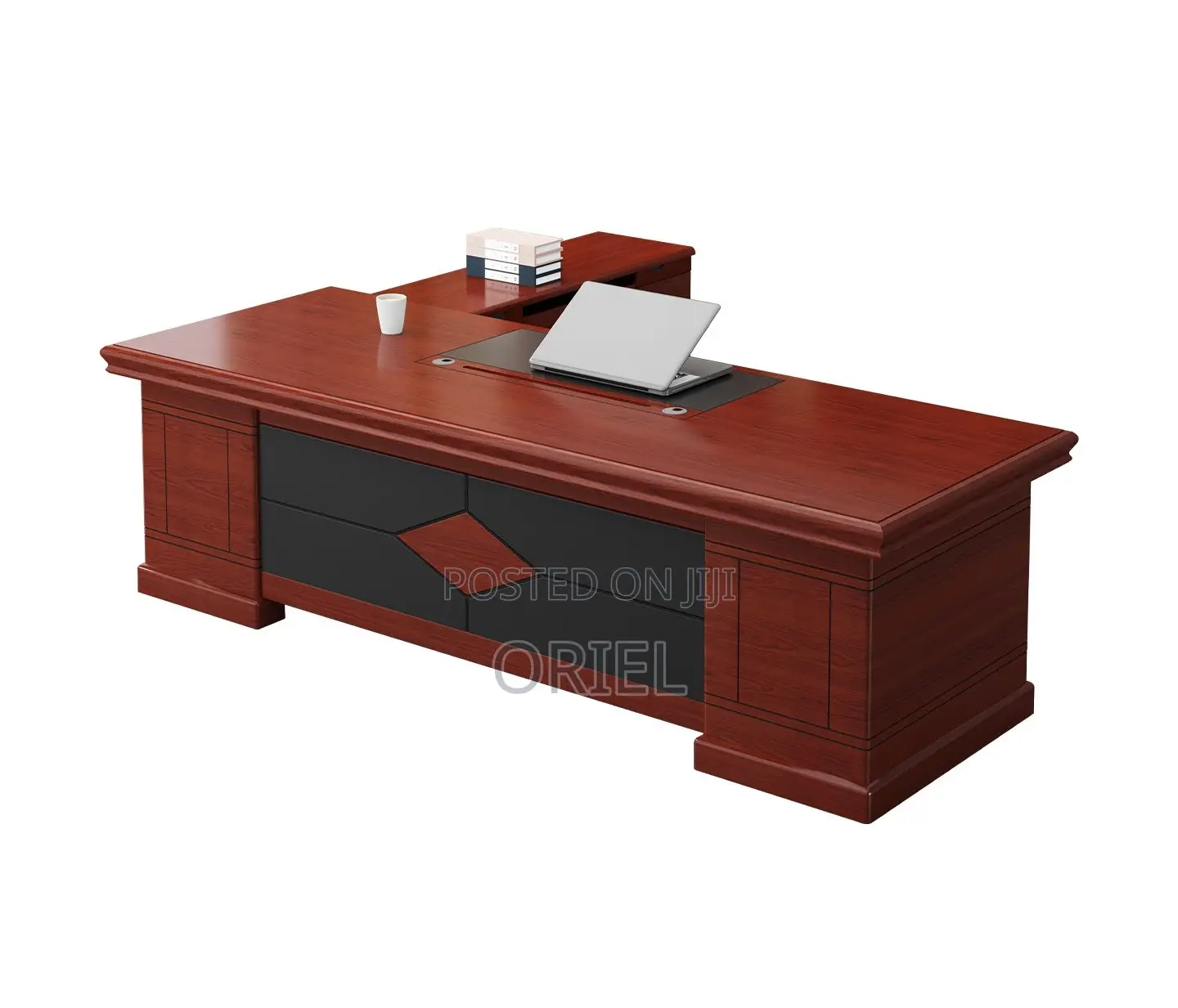 Office Desk : Executive L-Shaped Office Assistant Manager Desk