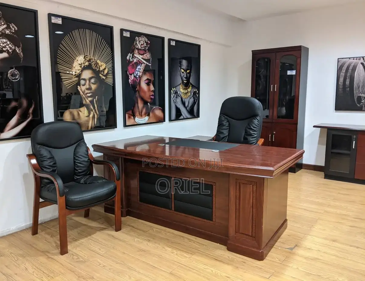 Office Desk : Executive L-Shaped Office Assistant Manager Desk