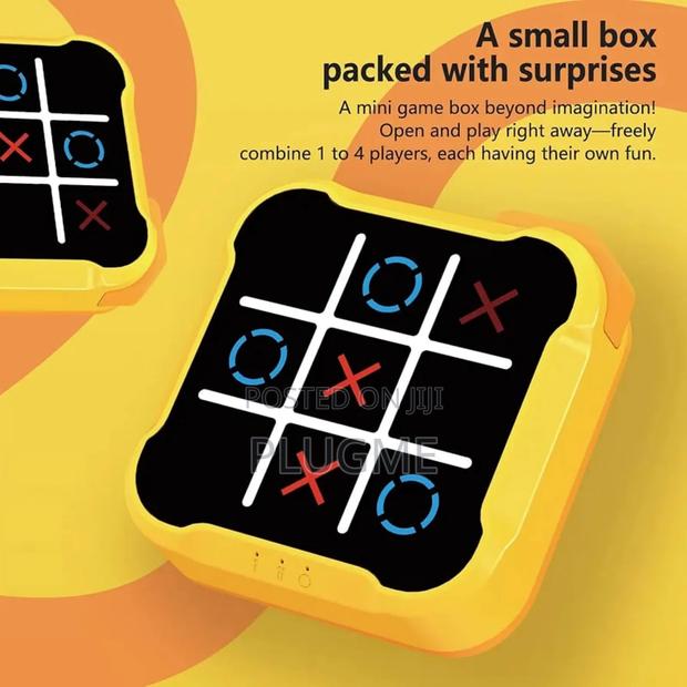Tic Tac Toe 3-in-1 Handheld Console - thumbnail 4