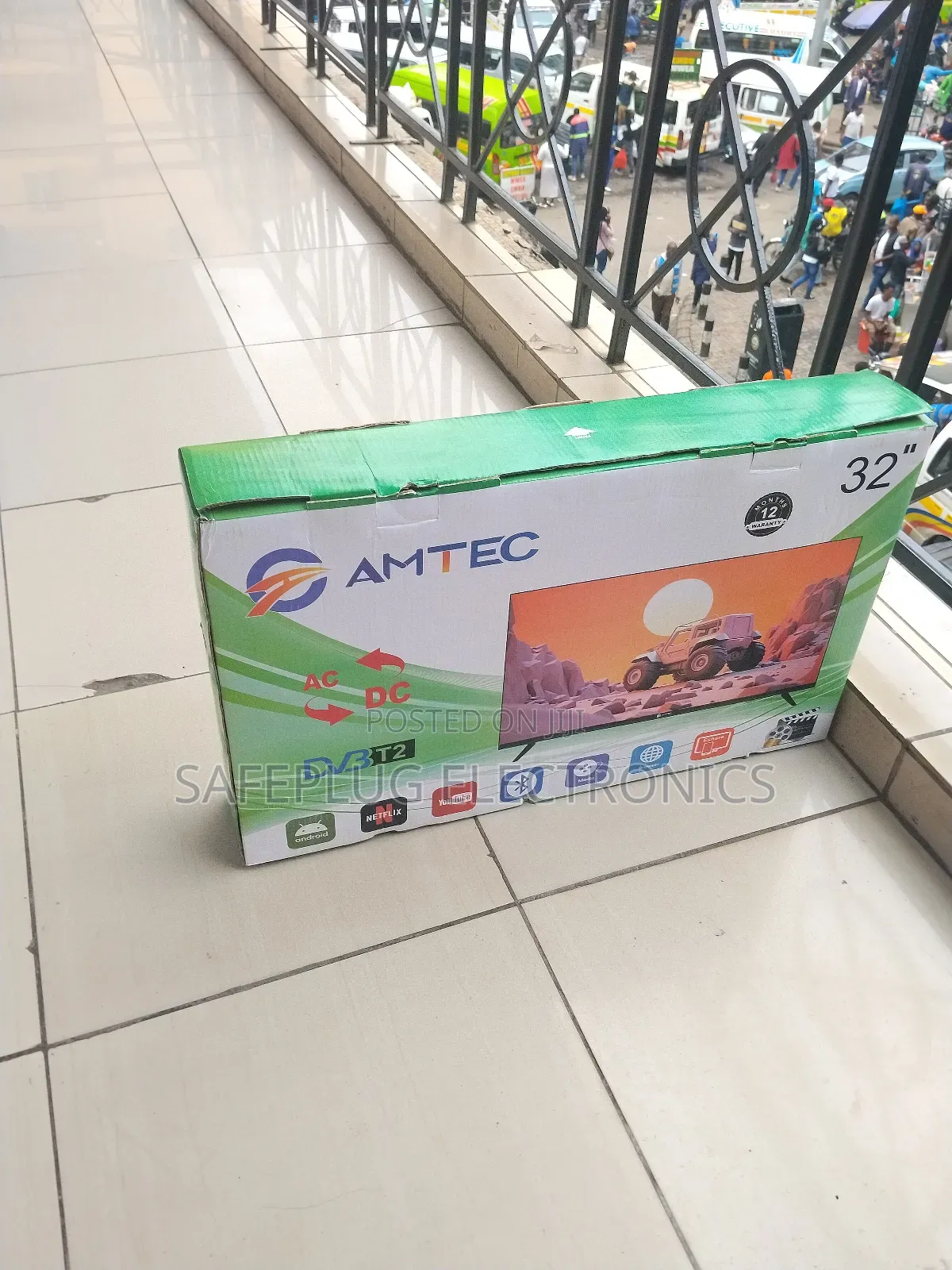 Amtec 32 Smart Ac/Dc Voltage Stabilizer Protector - Heavy Duty