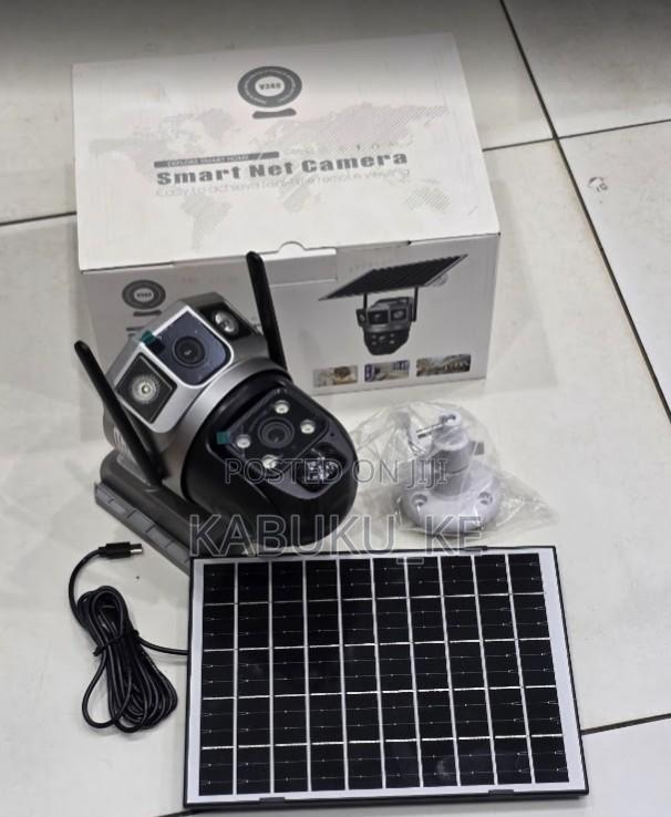 4g Solar Camera Dual Lens 4g Solar Powered Dual Lens Outdoor Camera