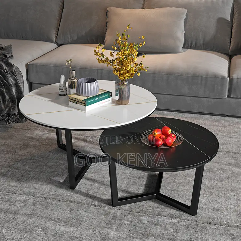 Home Table Set; Modern Scandinavian High Load-Bearing Center Table