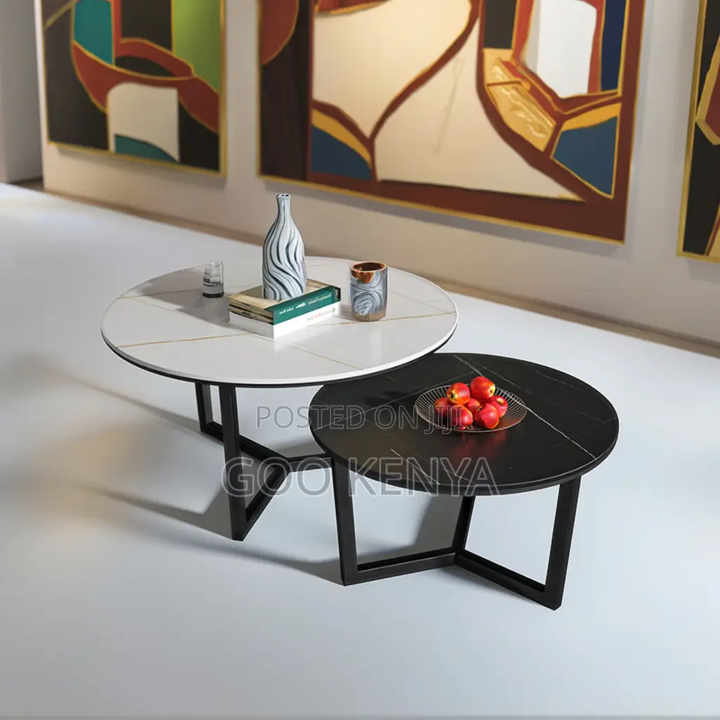 Home Table Set; Modern Scandinavian High Load-Bearing Center Table