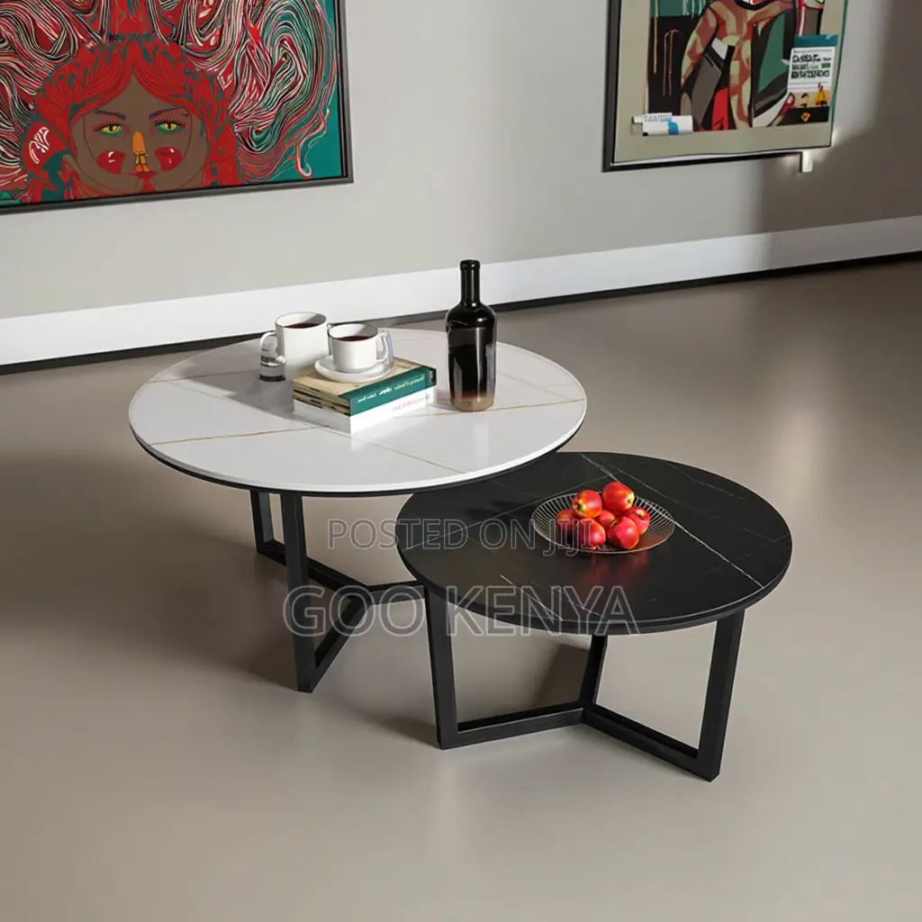 Home Table Set; Modern Scandinavian High Load-Bearing Center Table