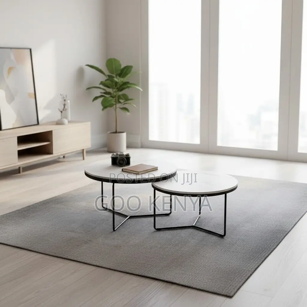 Home Table Set; Modern Scandinavian High Load-Bearing Center Table