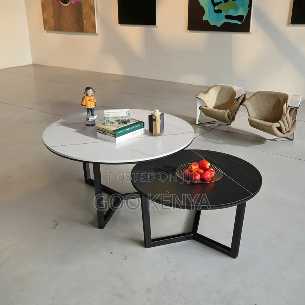 Home Table Set; Modern Scandinavian High Load-Bearing Center Table