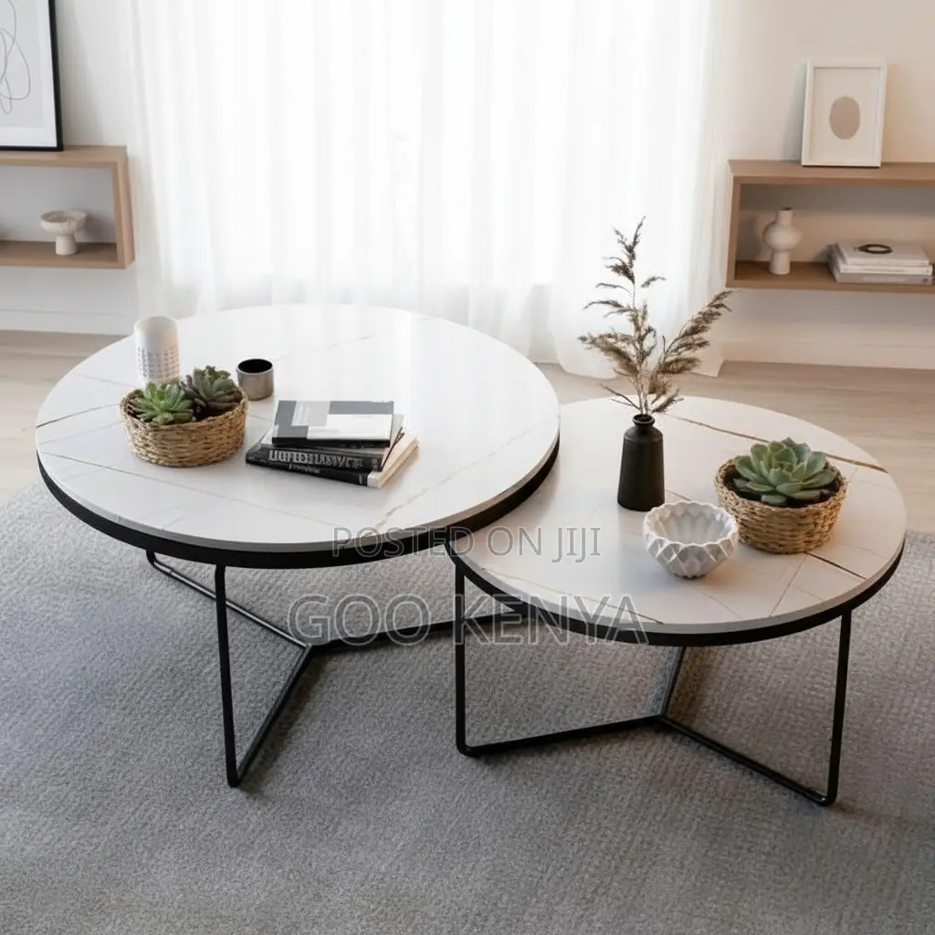 Home Table Set; Modern Scandinavian High Load-Bearing Center Table