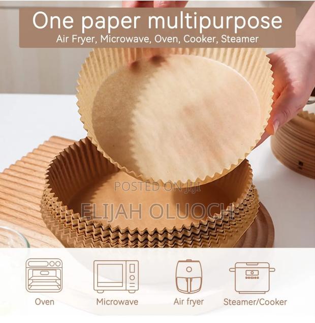 Air Fryer Disposable Paper Liners/Parchment Liners - thumbnail 3