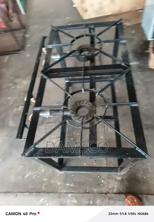 2 Burner Metal Cooker