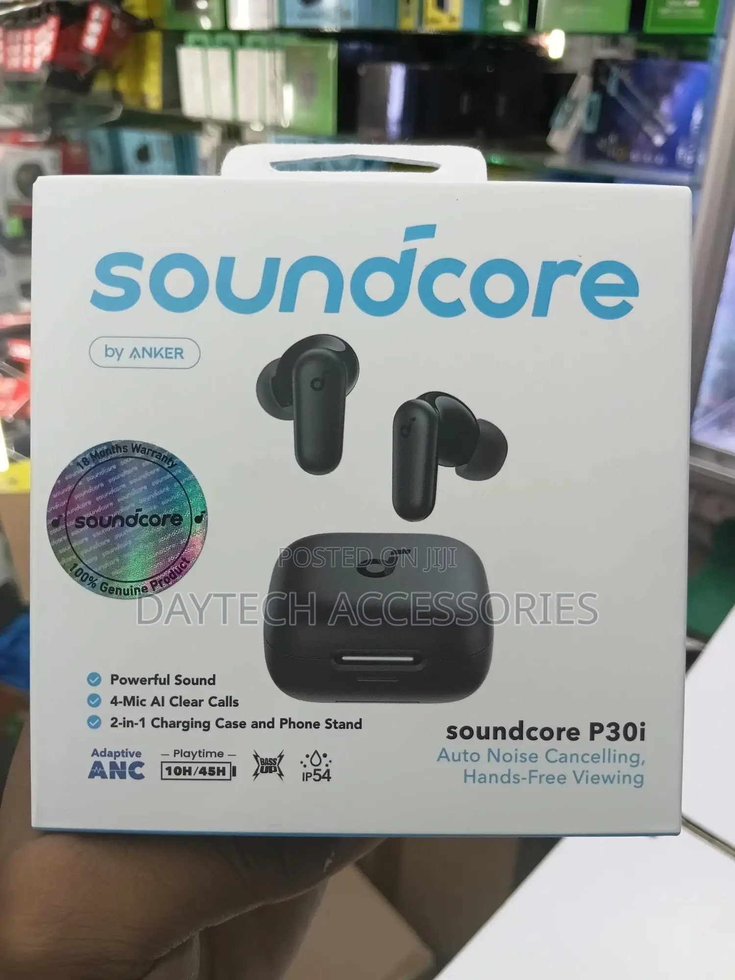 Anker Soundcore P30i True Wireless Noise-Canceling Earbuds – A3959z11