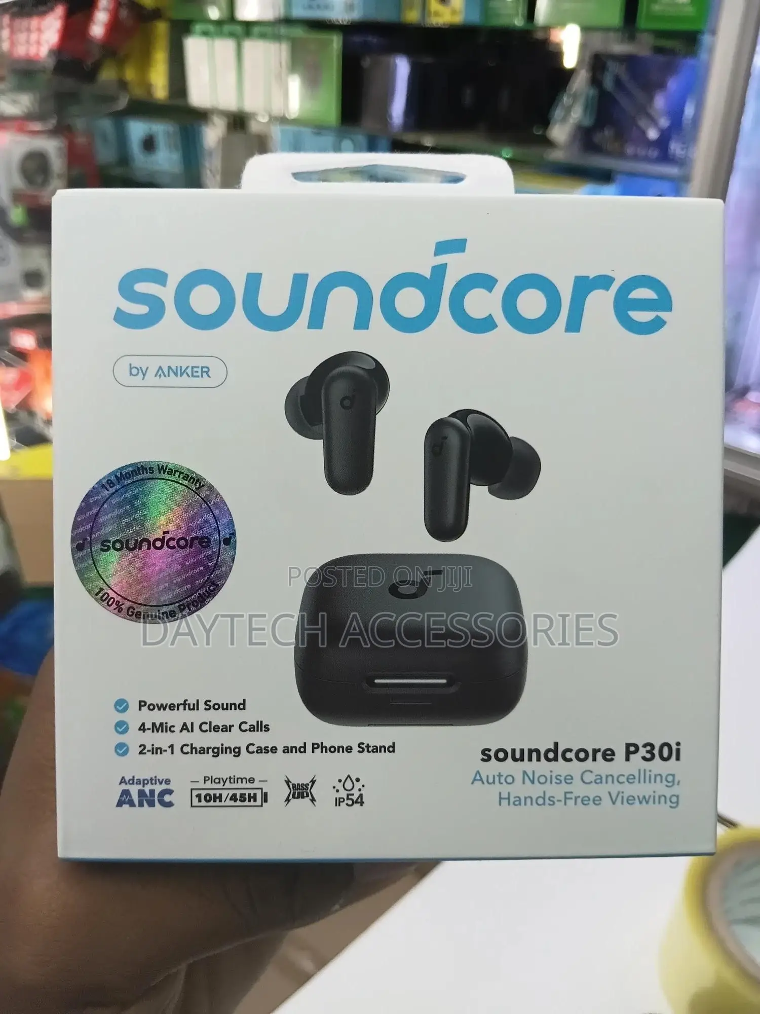 Anker Soundcore P30i True Wireless Noise-Canceling Earbuds – A3959z11