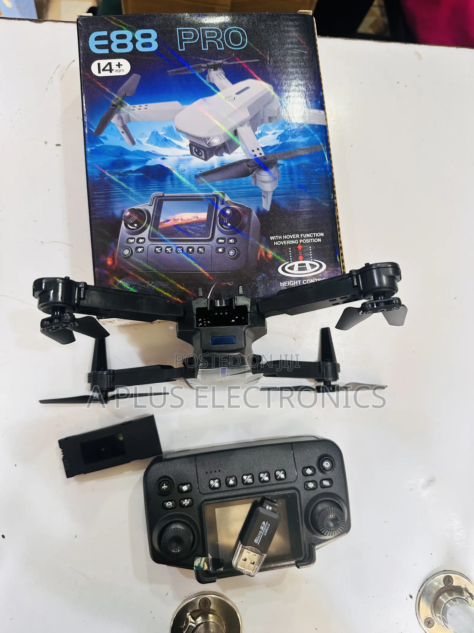 E88 Pro Drone (With Camera and Screen) – Long Battery