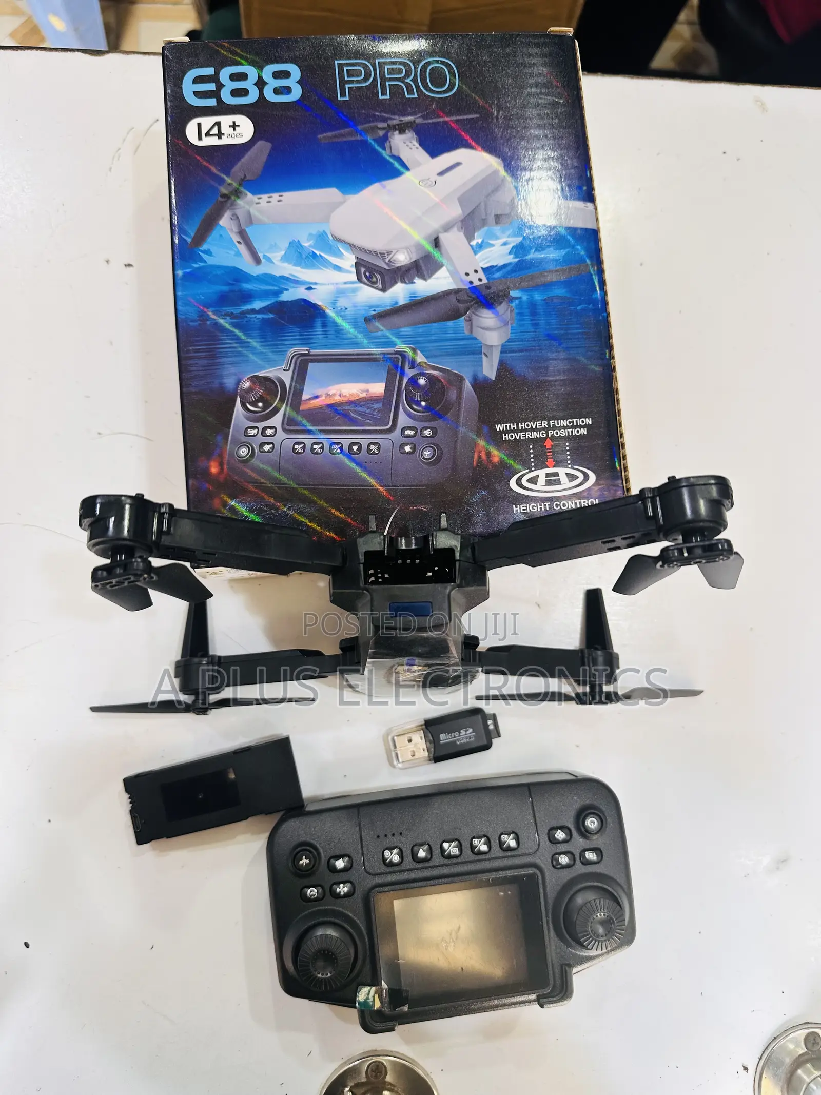 E88 Pro Drone (With Camera and Screen) – Long Battery