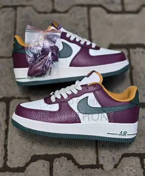 Nike Air Force 1 '07 Lv8 in the "Dark Team Red" Colorway. Size 39-44