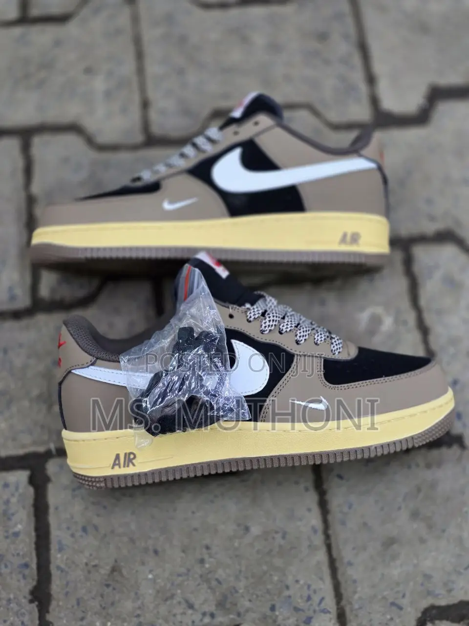 Nike Air Force 1 Low "Color of the Month - Yellow Jewel" Sneakers.