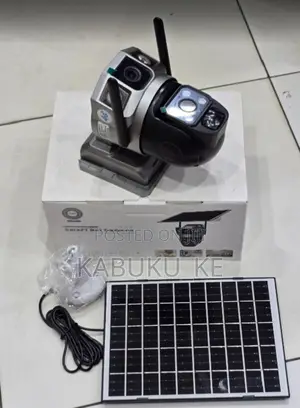 Outdoor 4g Solar Dual Lens Cctv - V380 App Surveillance