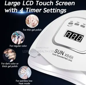 Professional Salon Fast Nail Dryer Polish Lamp Led Uv