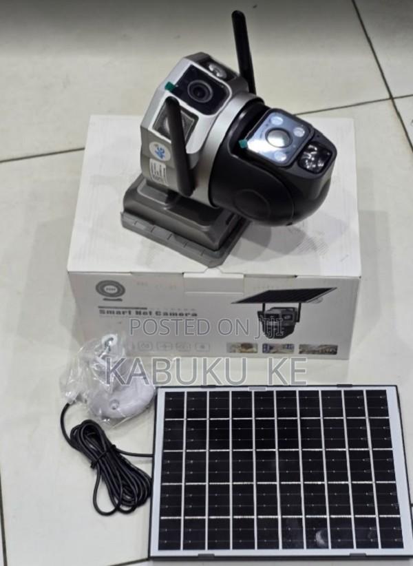 4g Solar Outdoor Dual Lens Camera - V380 Mobile App
